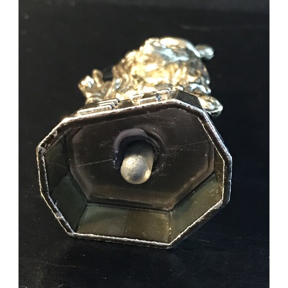 Rare Unique Vintage 1982 ET dressed Halloween costume figurine brass tone metal - Picture 6 of 6